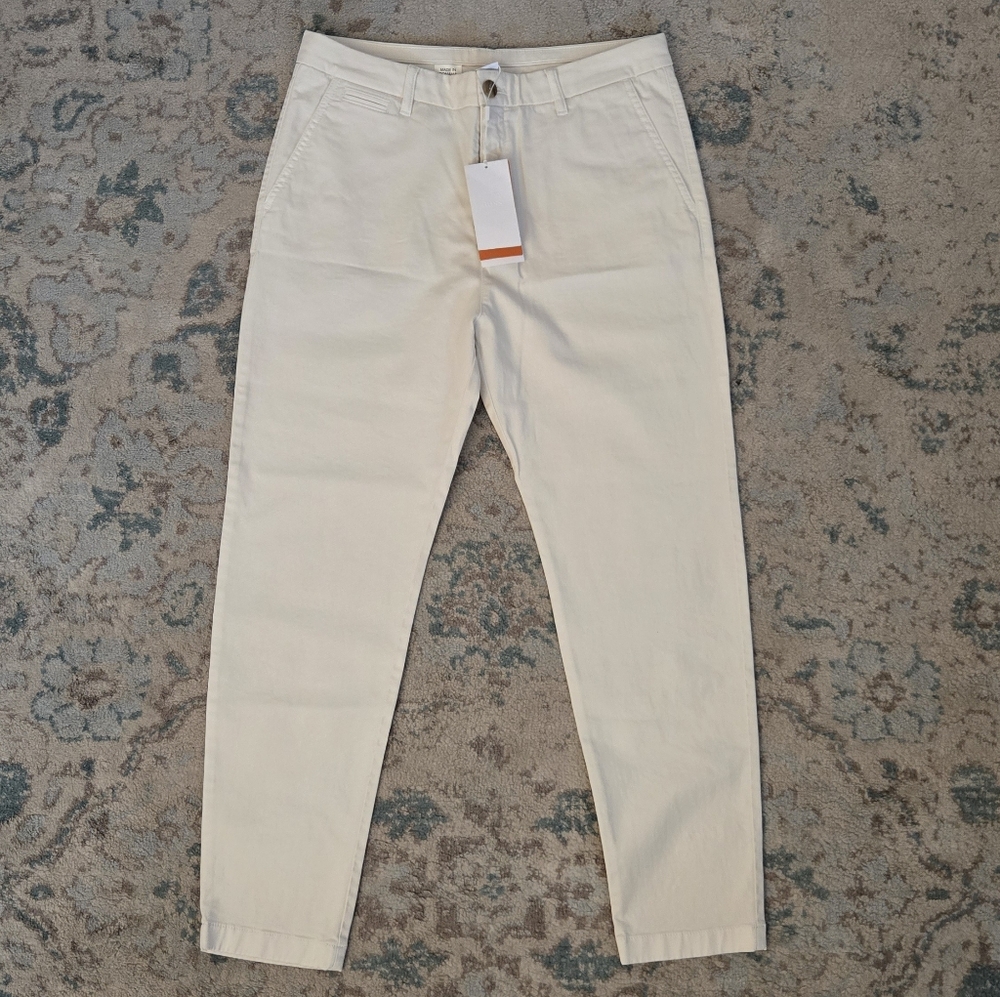 *BRAND NEW* Boss Off-White Straight Leg PANTS